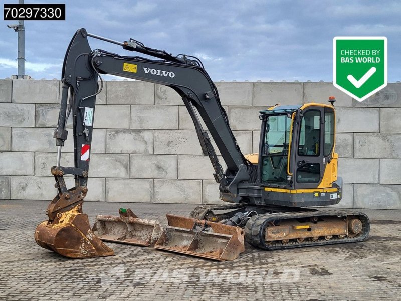 Minibagger Türe ait Volvo ECR88 D A/C - 3 BUCKETS, Gebrauchtmaschine içinde Veghel (resim 1)