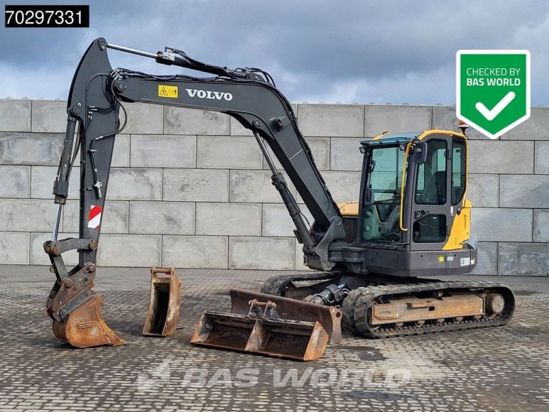 Minibagger tipa Volvo ECR88 D A/C - 3 BUCKETS, Gebrauchtmaschine u Veghel (Slika 1)