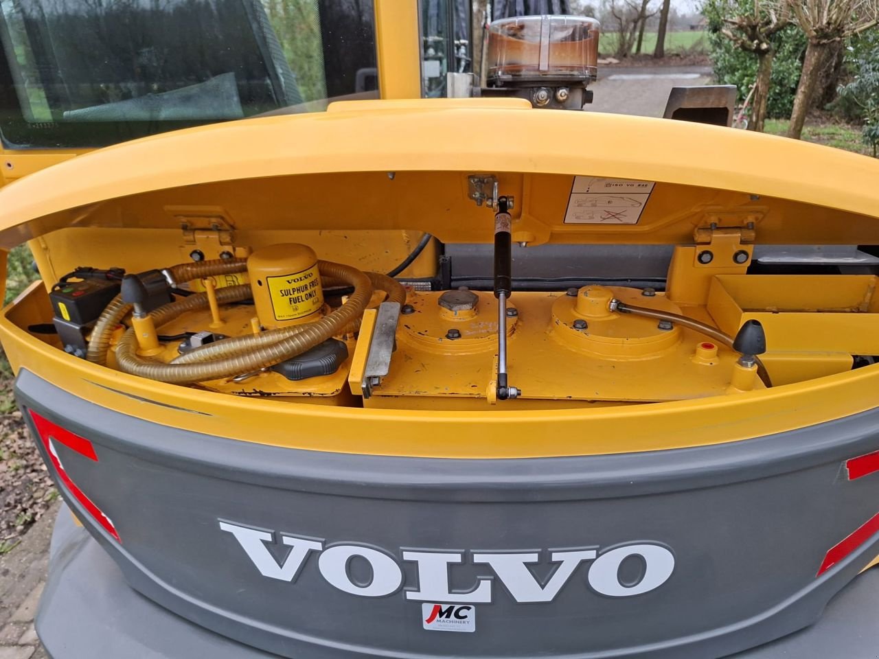 Minibagger des Typs Volvo ECR88D, Gebrauchtmaschine in Terschuur (Bild 11)