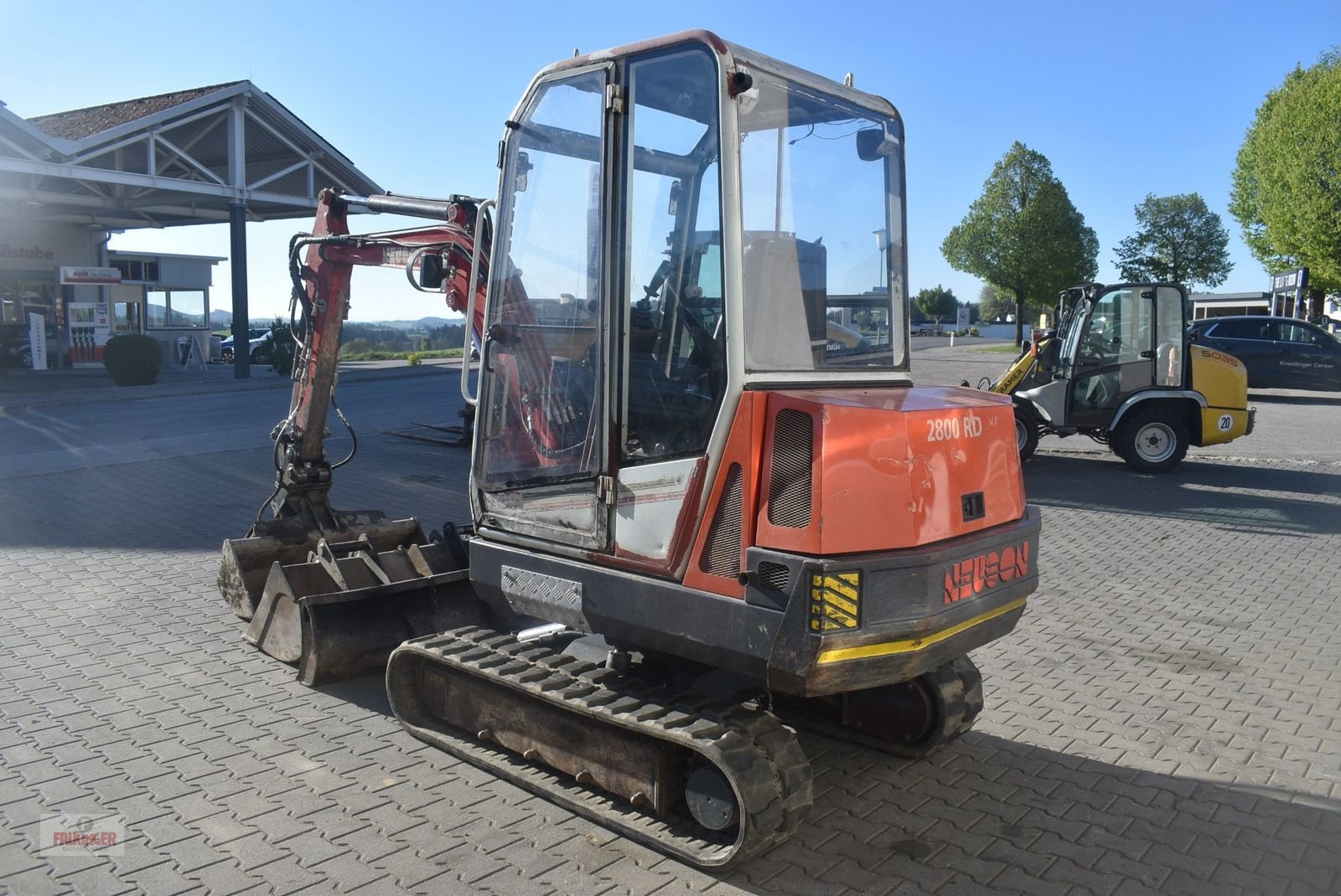 Minibagger typu Wacker Neuson 2800 RDV mit Holzbohrer, Gebrauchtmaschine w Putzleinsdorf (Zdjęcie 3)