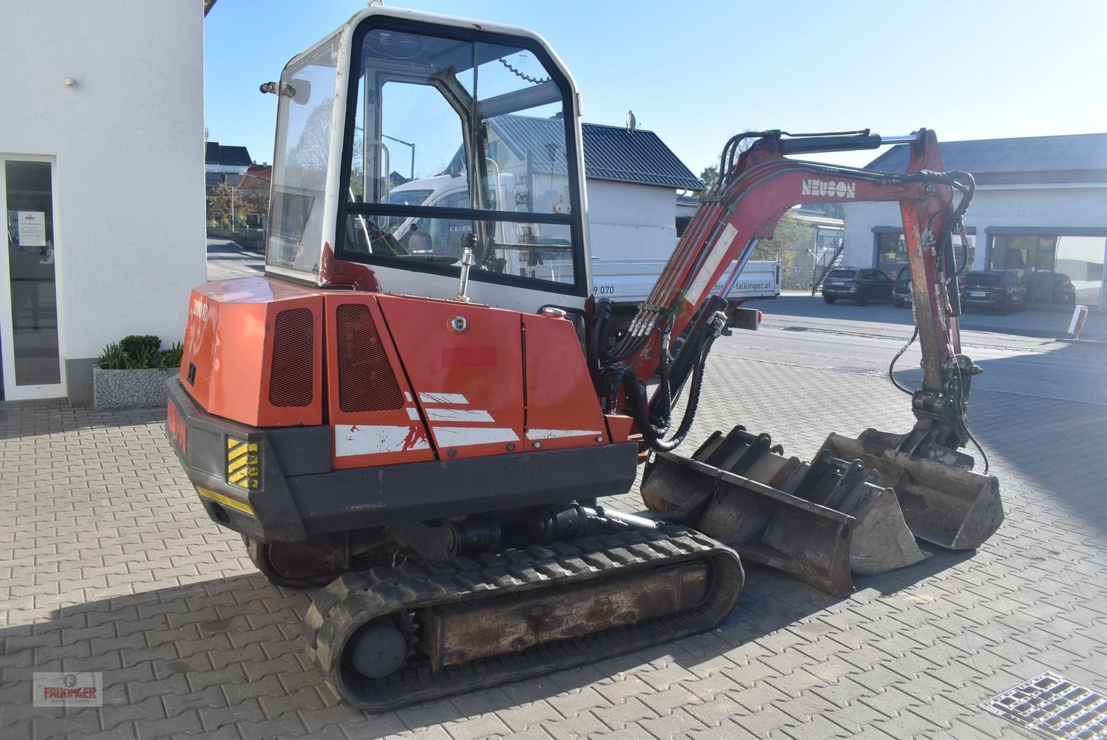 Minibagger typu Wacker Neuson 2800 RDV mit Holzbohrer, Gebrauchtmaschine w Putzleinsdorf (Zdjęcie 4)