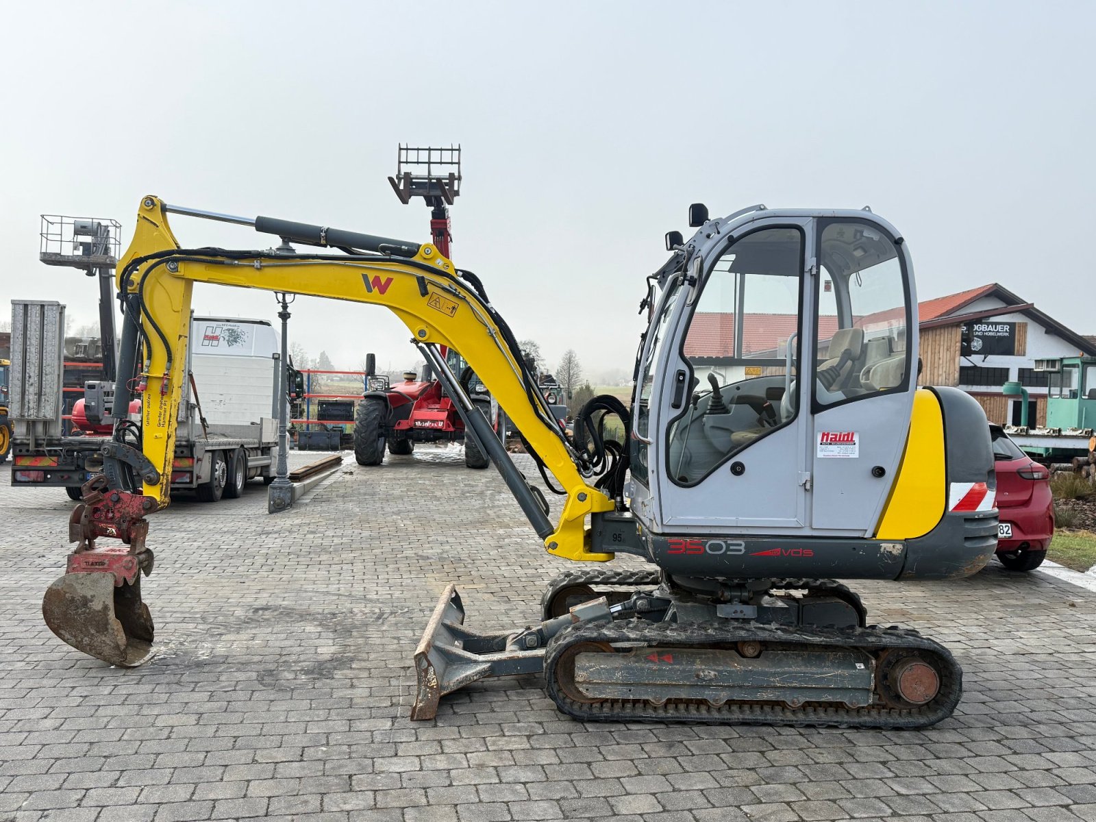 Minibagger del tipo Wacker Neuson 3503 mit Powertilt, Gebrauchtmaschine en Neureichenau (Imagen 1)