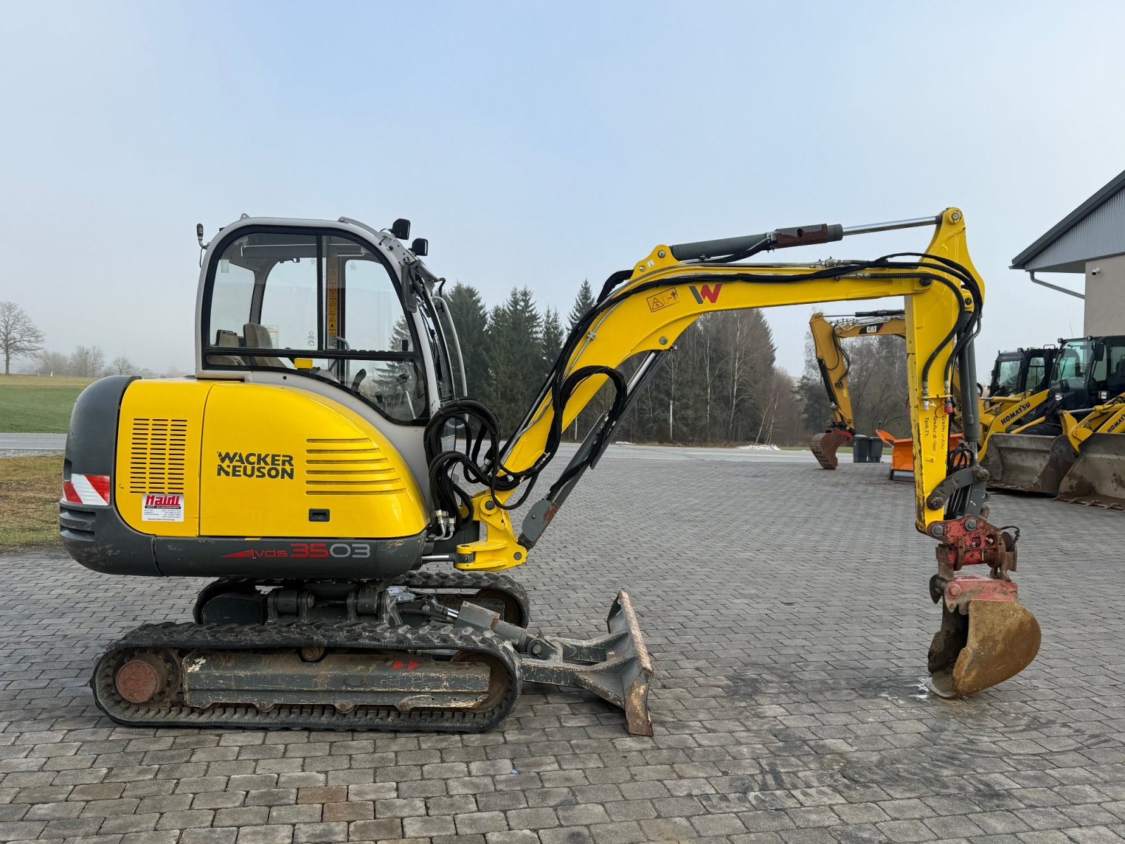 Minibagger del tipo Wacker Neuson 3503 mit Powertilt, Gebrauchtmaschine en Neureichenau (Imagen 4)
