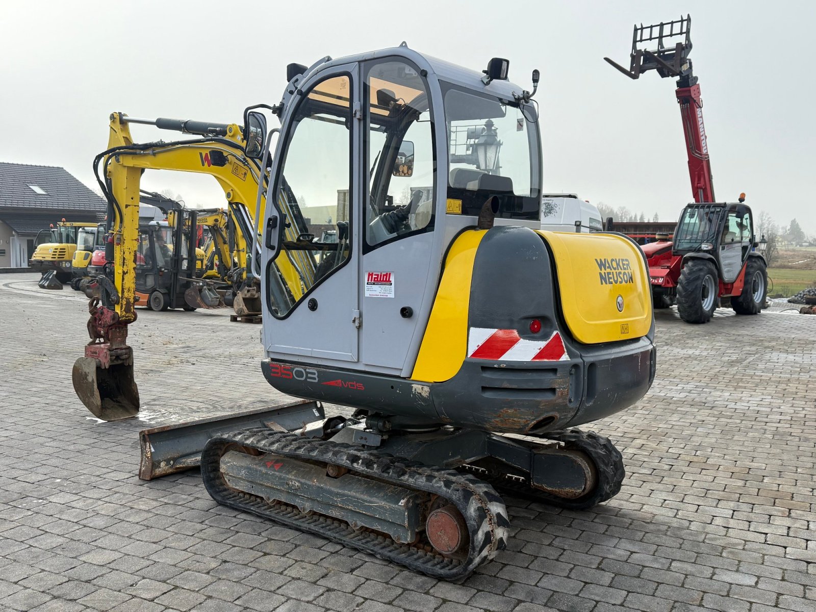 Minibagger del tipo Wacker Neuson 3503 mit Powertilt, Gebrauchtmaschine en Neureichenau (Imagen 8)