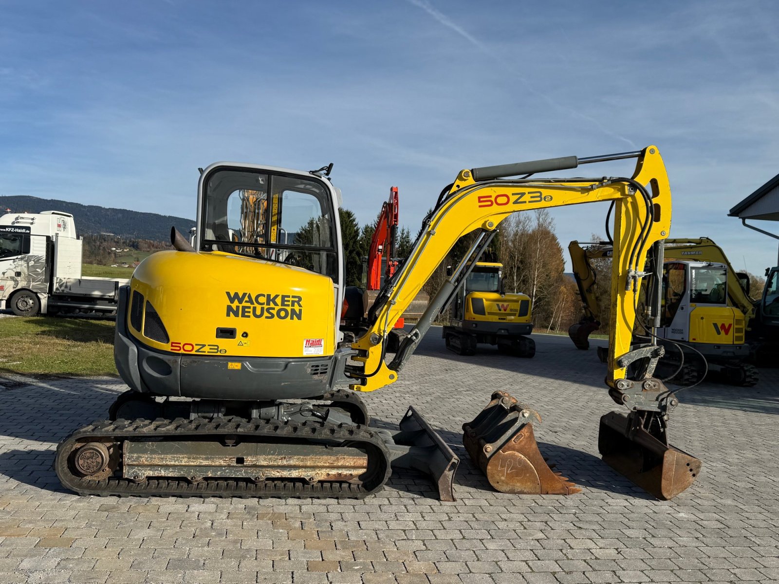 Minibagger типа Wacker Neuson 50Z3, Gebrauchtmaschine в Neureichenau (Фотография 4)