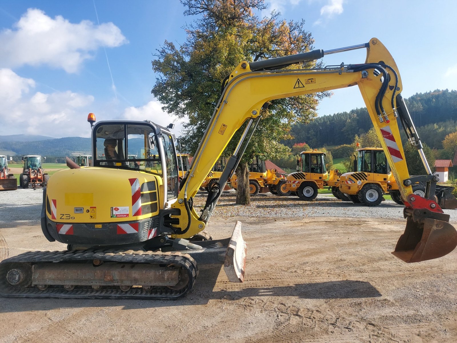 Minibagger Türe ait Wacker Neuson 75Z3, Gebrauchtmaschine içinde Haselbach (resim 5)
