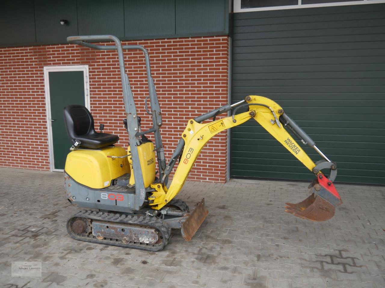 Minibagger za tip Wacker Neuson 803, Gebrauchtmaschine u Borken (Slika 1)