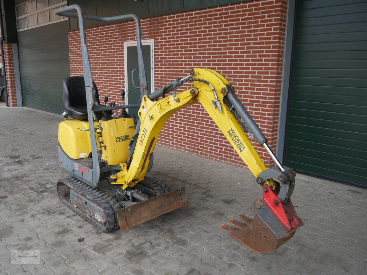 Minibagger za tip Wacker Neuson 803, Gebrauchtmaschine u Borken (Slika 2)