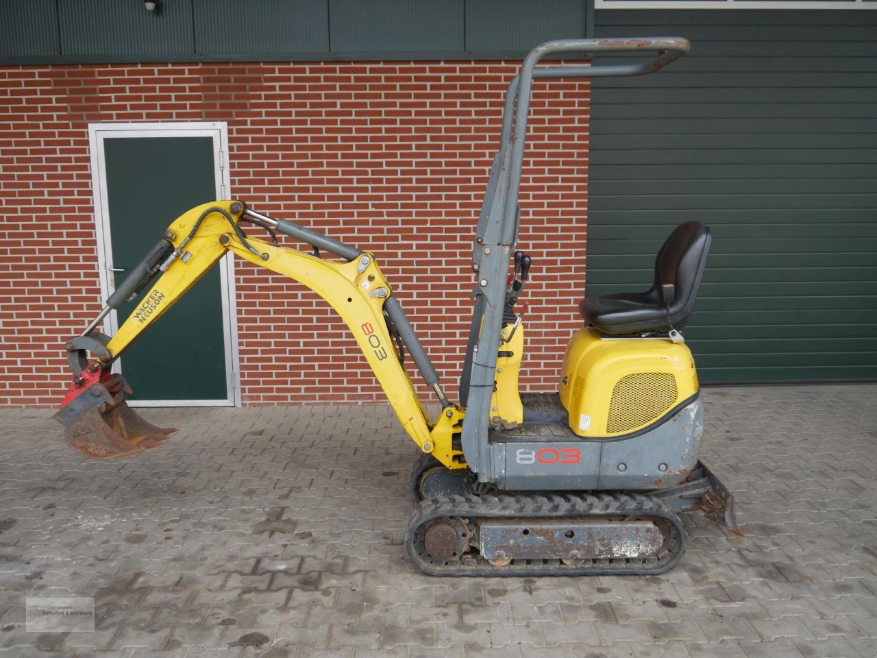 Minibagger za tip Wacker Neuson 803, Gebrauchtmaschine u Borken (Slika 3)