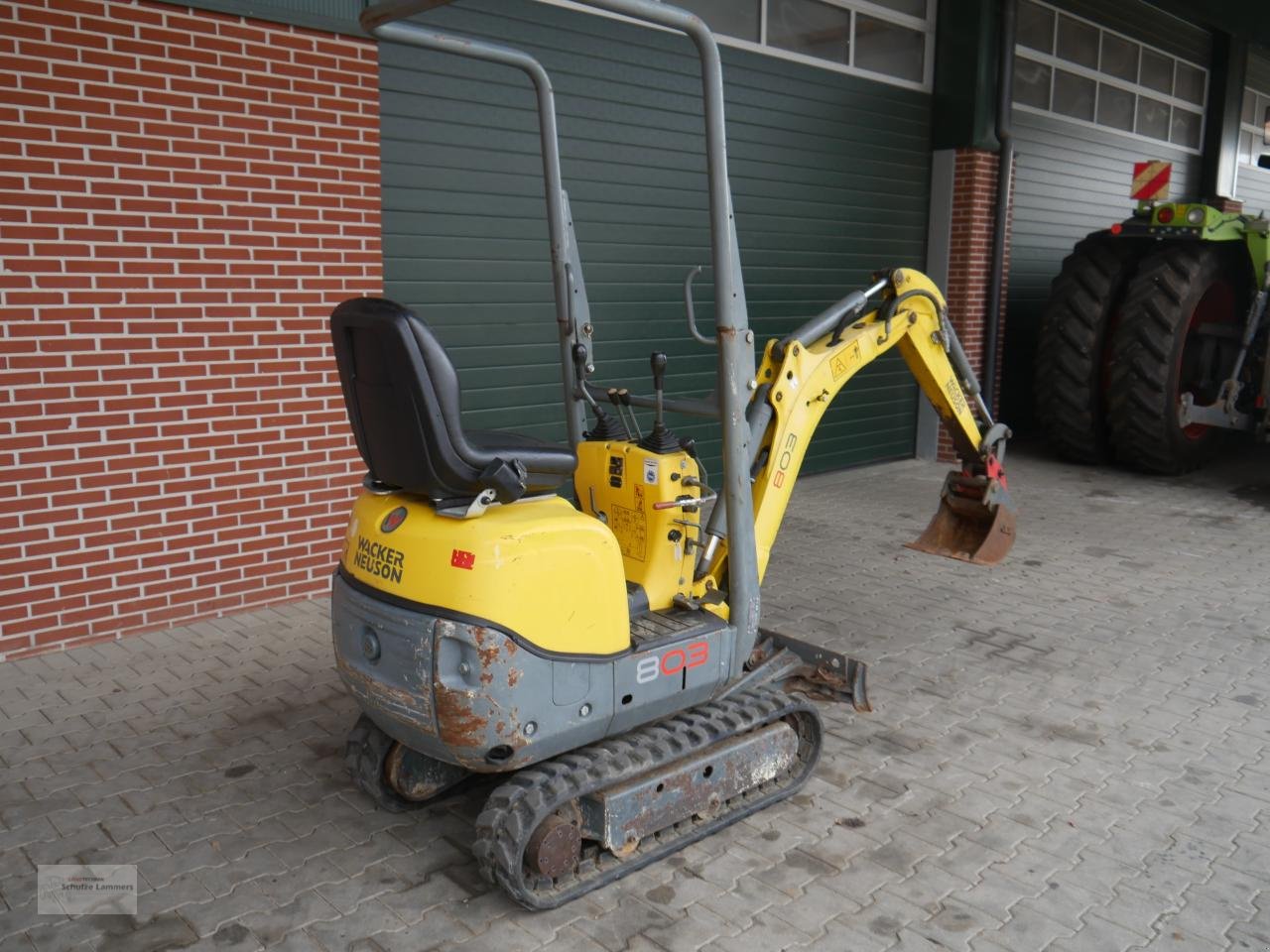 Minibagger za tip Wacker Neuson 803, Gebrauchtmaschine u Borken (Slika 4)