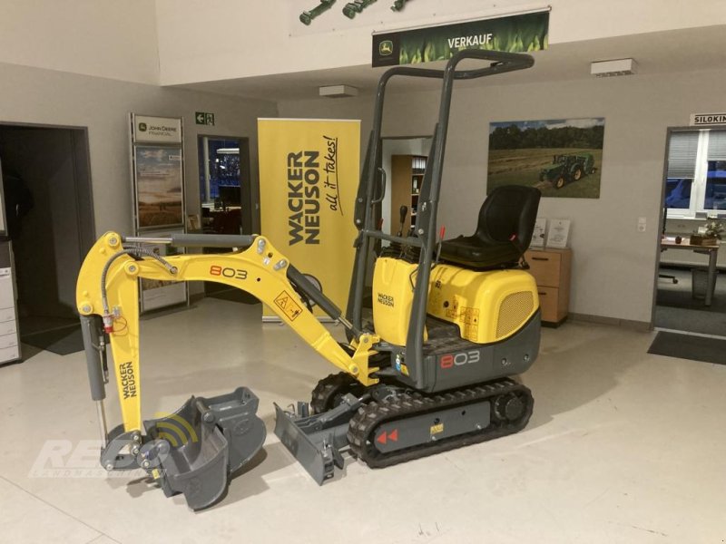 Minibagger van het type Wacker Neuson 803, Neumaschine in Sörup (Foto 1)