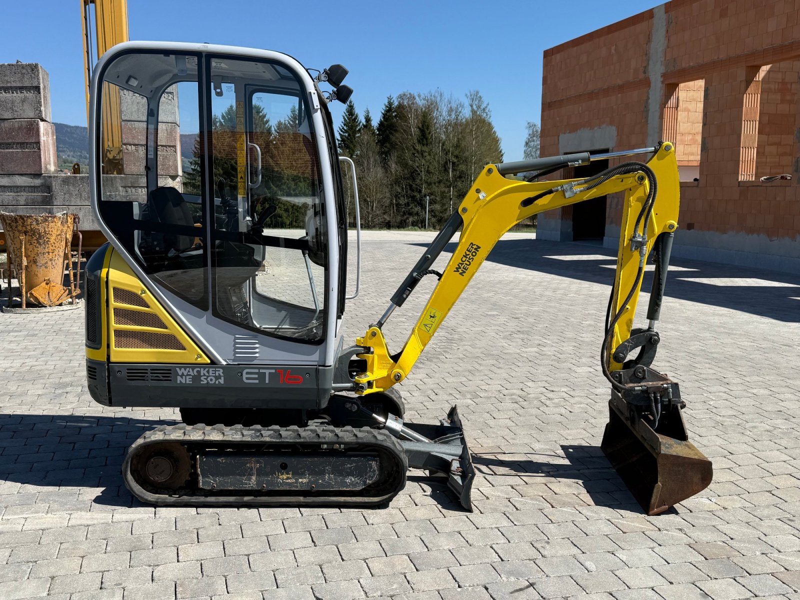 Minibagger типа Wacker Neuson ET 16, Gebrauchtmaschine в Neureichenau (Фотография 4)