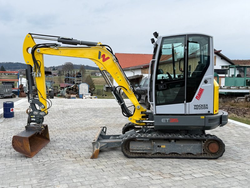 Minibagger Türe ait Wacker Neuson ET 35 mit Powertilt, Gebrauchtmaschine içinde Neureichenau (resim 1)