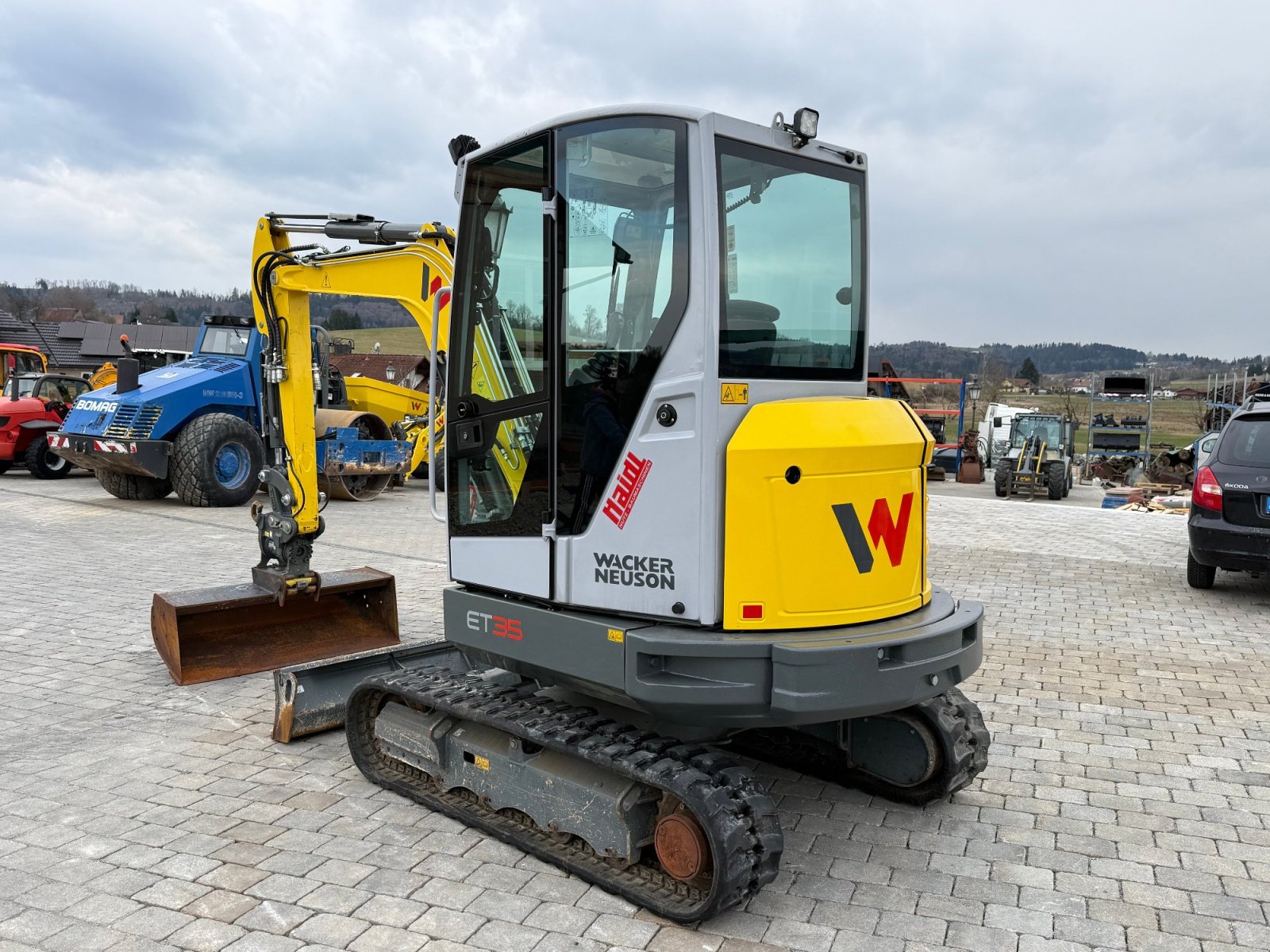 Minibagger des Typs Wacker Neuson ET 35 mit Powertilt, Gebrauchtmaschine in Neureichenau (Bild 8)