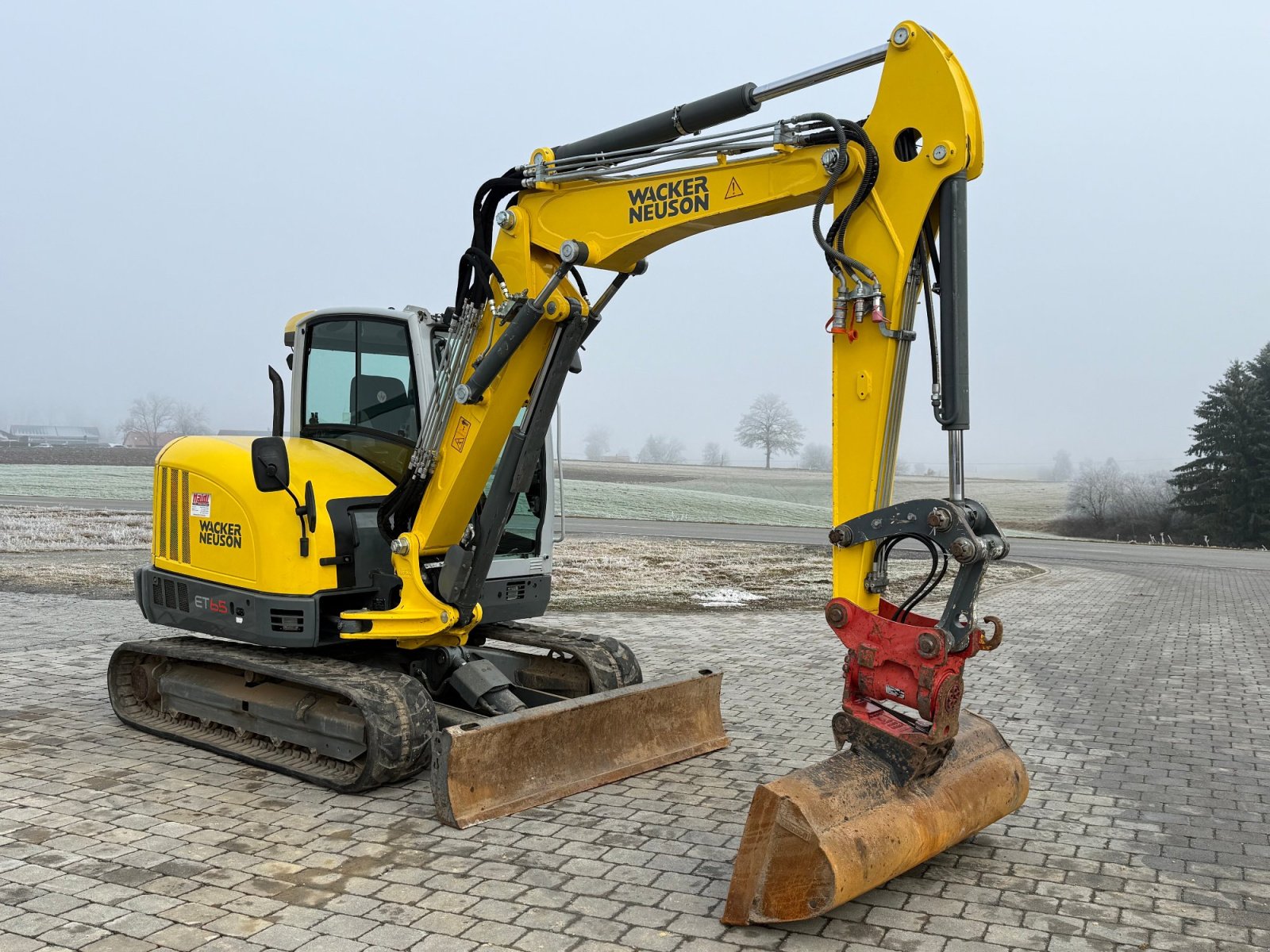 Minibagger des Typs Wacker Neuson ET 65 mit Powertilt, Gebrauchtmaschine in Neureichenau (Bild 3)