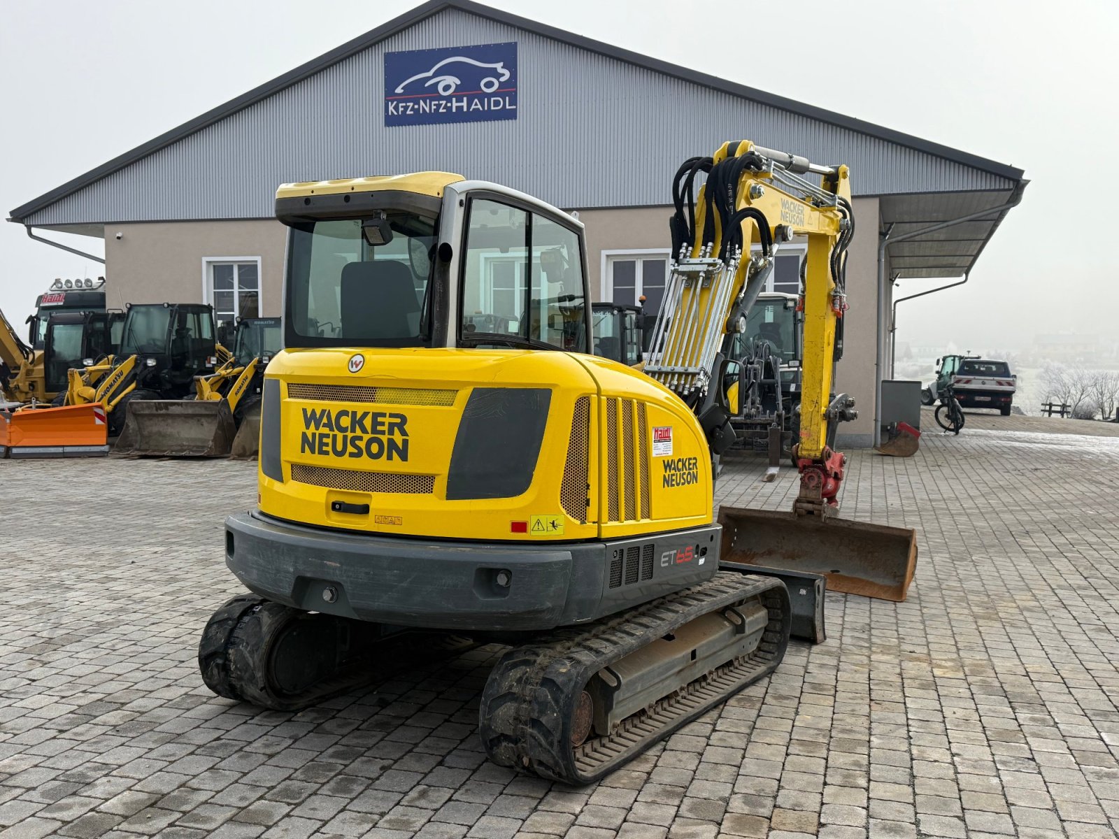 Minibagger des Typs Wacker Neuson ET 65 mit Powertilt, Gebrauchtmaschine in Neureichenau (Bild 5)