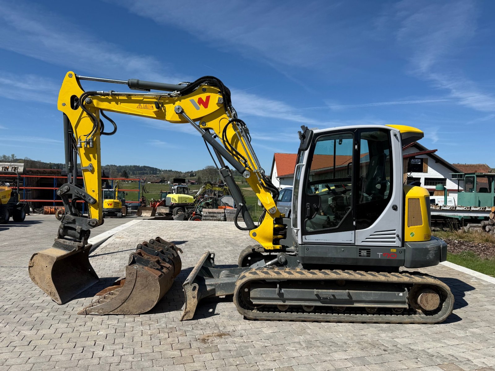 Minibagger типа Wacker Neuson ET 90 mit Powertilt, Gebrauchtmaschine в Neureichenau (Фотография 1)