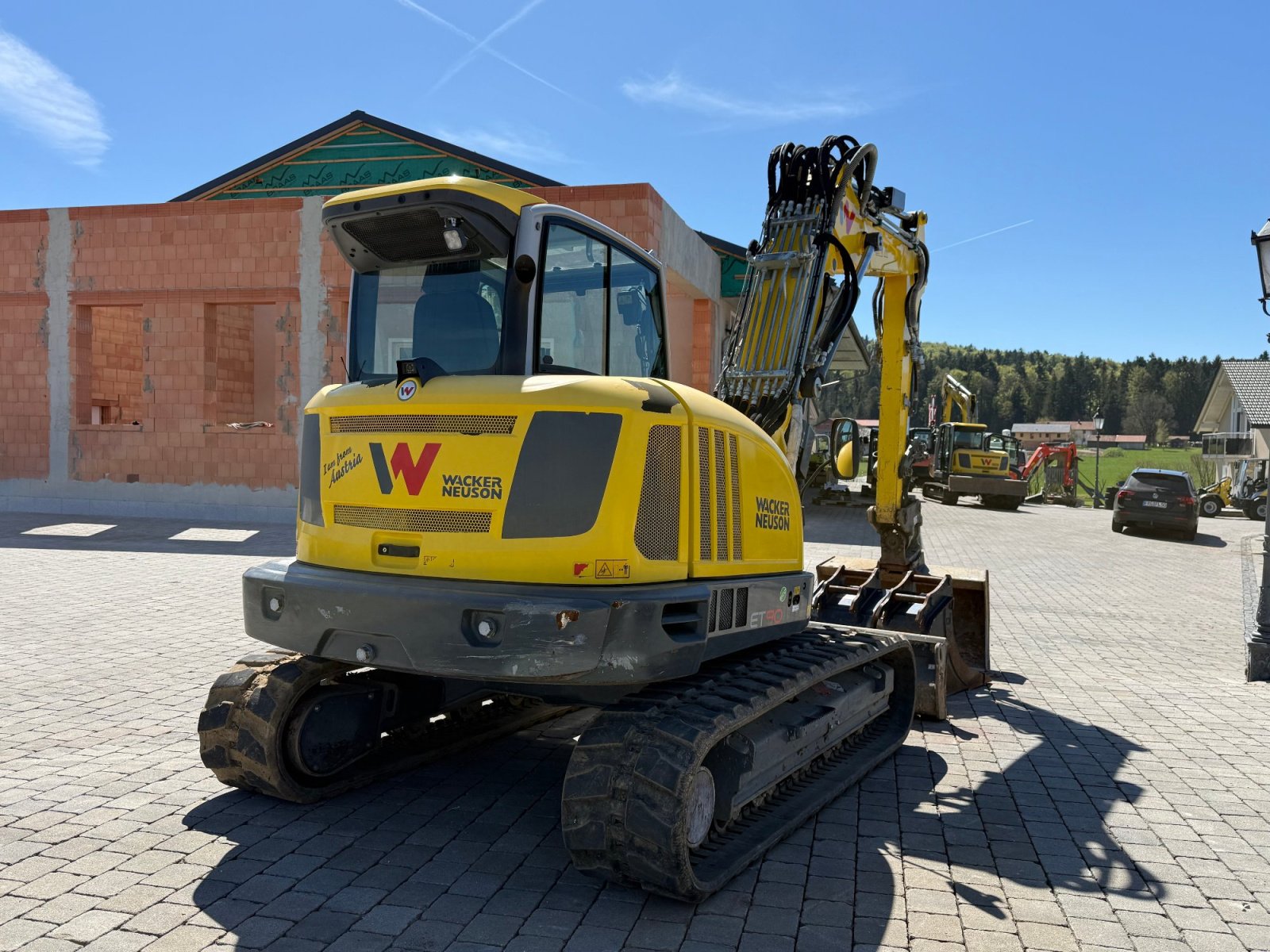 Minibagger типа Wacker Neuson ET 90 mit Powertilt, Gebrauchtmaschine в Neureichenau (Фотография 5)