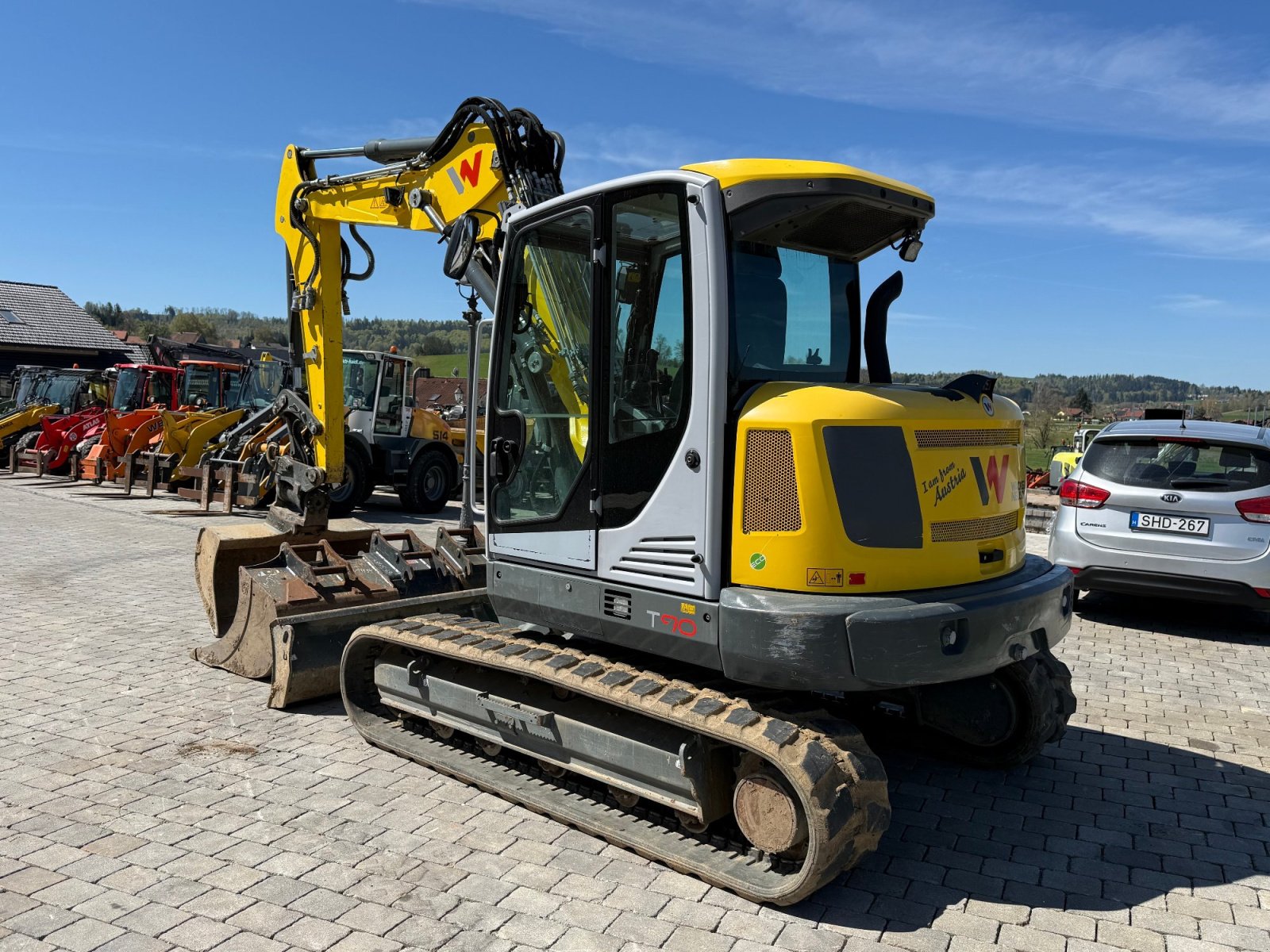 Minibagger типа Wacker Neuson ET 90 mit Powertilt, Gebrauchtmaschine в Neureichenau (Фотография 8)