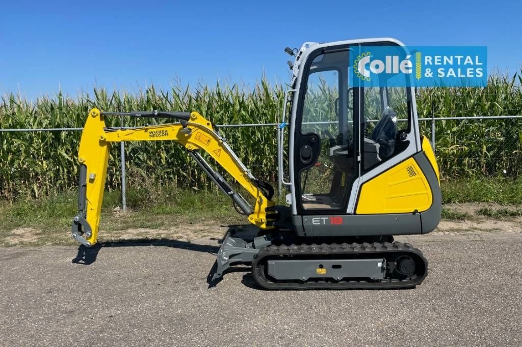 Minibagger Türe ait Wacker Neuson ET18 2022, Neumaschine içinde Sittard (resim 7)