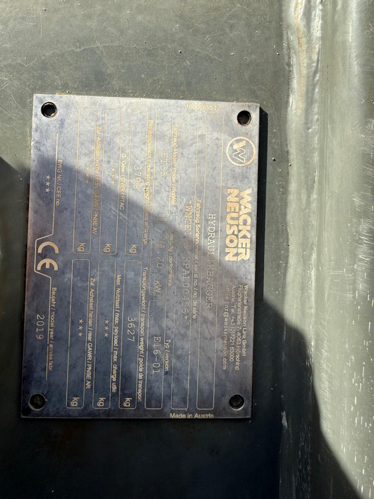 Minibagger του τύπου Wacker Neuson ET35, Gebrauchtmaschine σε Neureichenau (Φωτογραφία 16)