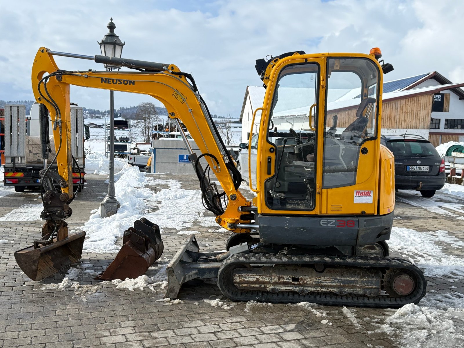 Minibagger tip Wacker Neuson EZ 38 mit 3x Löffel, Gebrauchtmaschine in Neureichenau (Poză 1)