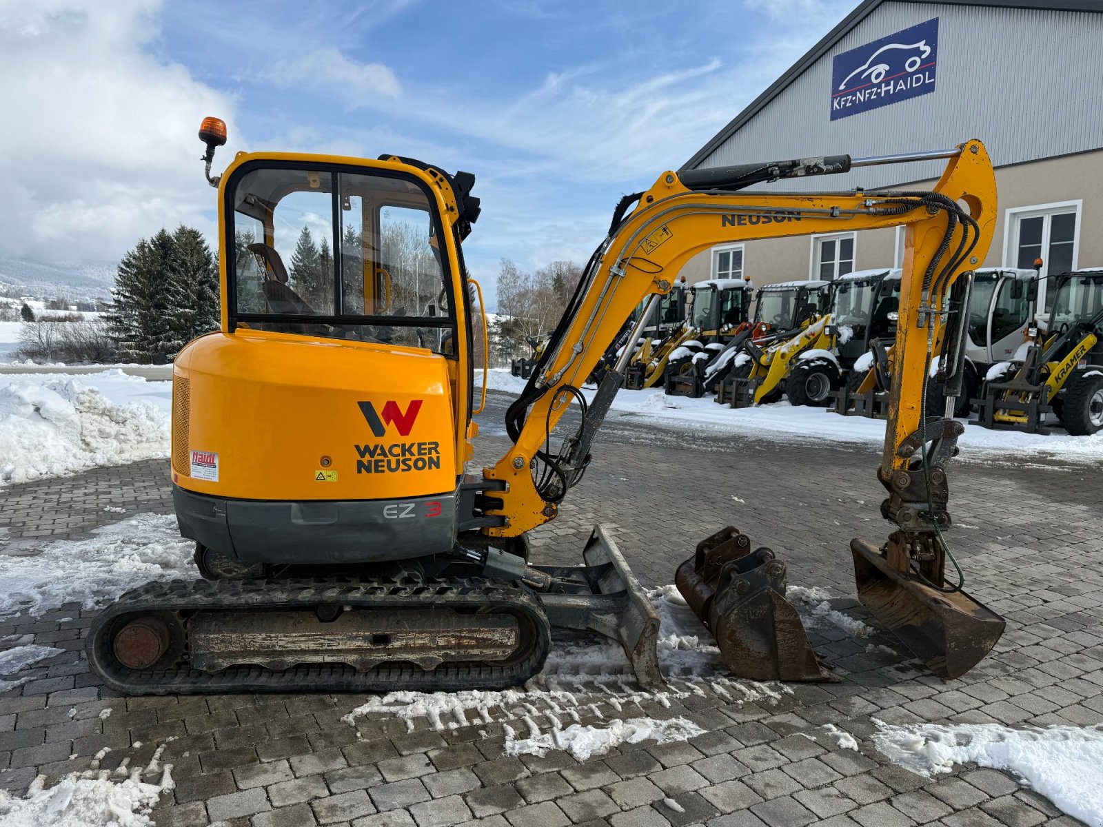 Minibagger tip Wacker Neuson EZ 38 mit 3x Löffel, Gebrauchtmaschine in Neureichenau (Poză 4)