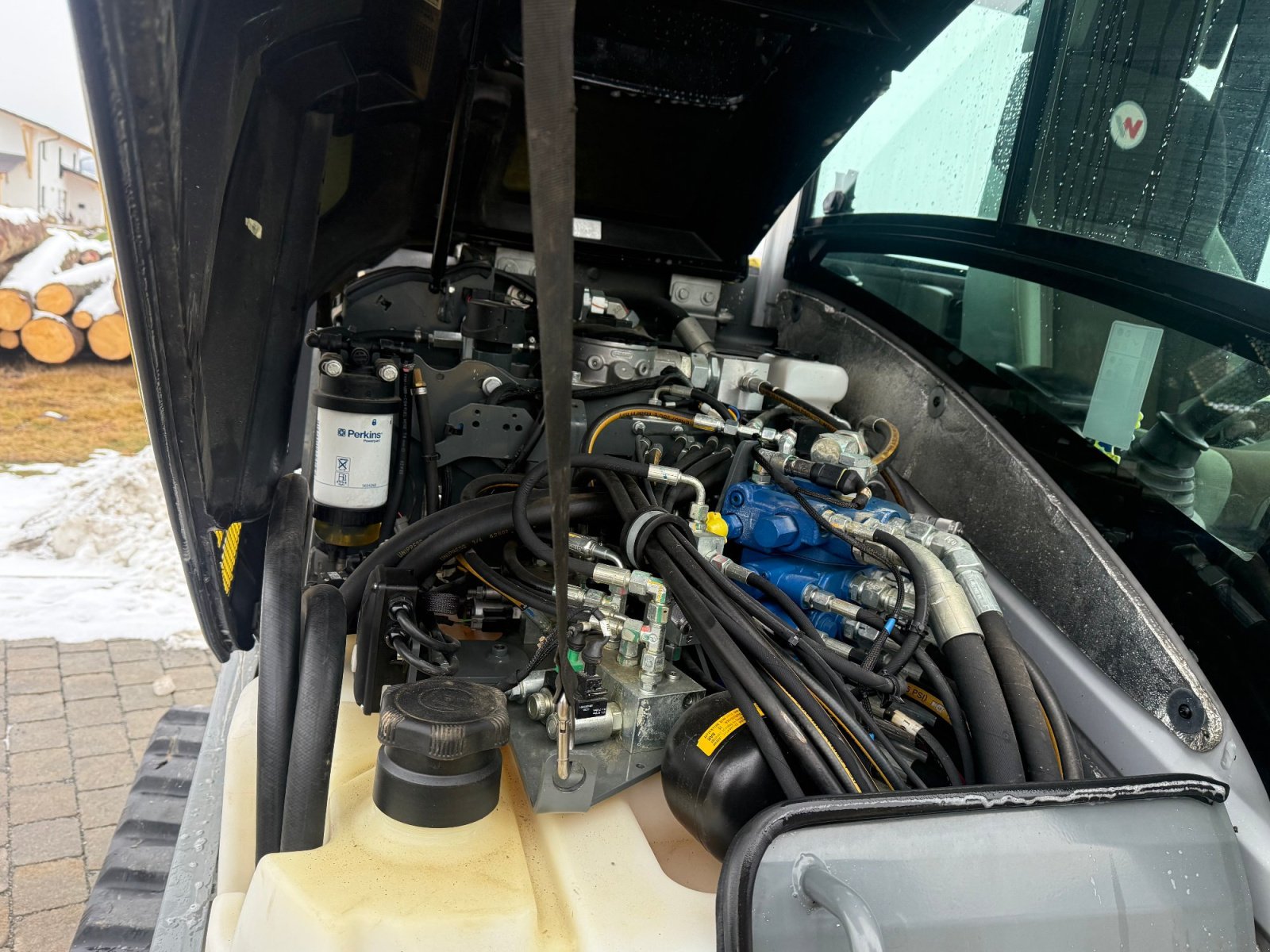 Minibagger от тип Wacker Neuson EZ 80 mit Powertilt, Gebrauchtmaschine в Neureichenau (Снимка 12)