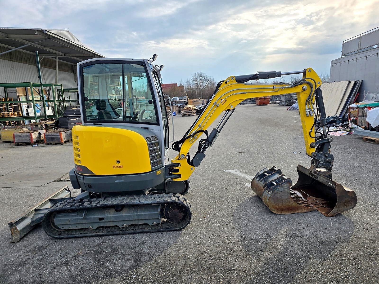 Minibagger Türe ait Wacker Neuson EZ26, Gebrauchtmaschine içinde Gabersdorf (resim 5)