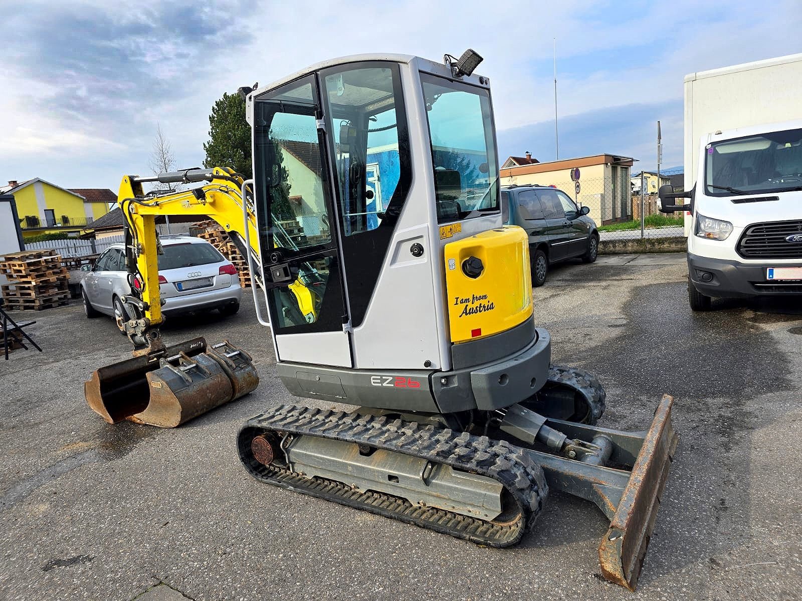 Minibagger Türe ait Wacker Neuson EZ26, Gebrauchtmaschine içinde Gabersdorf (resim 7)