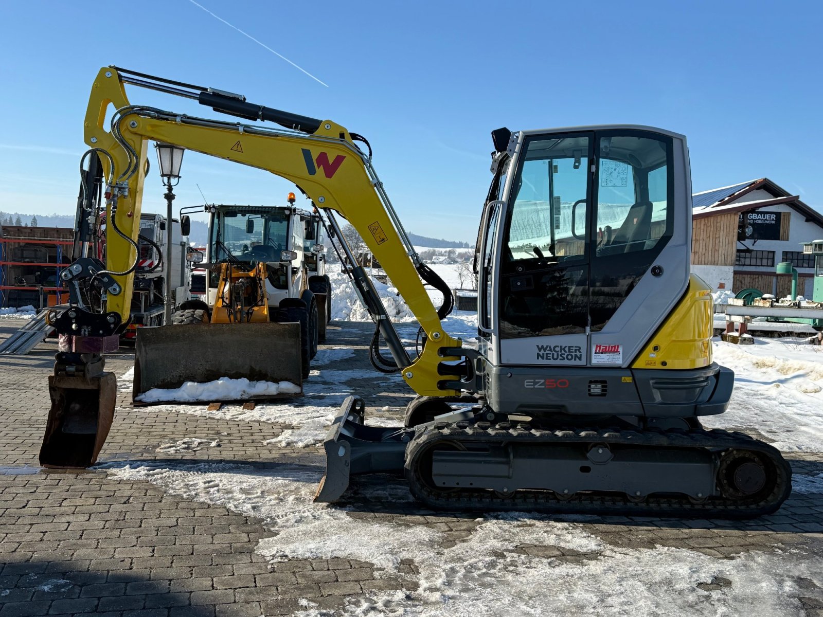 Minibagger типа Wacker Neuson EZ50 mit Holp Derhmotor, Gebrauchtmaschine в Neureichenau (Фотография 1)