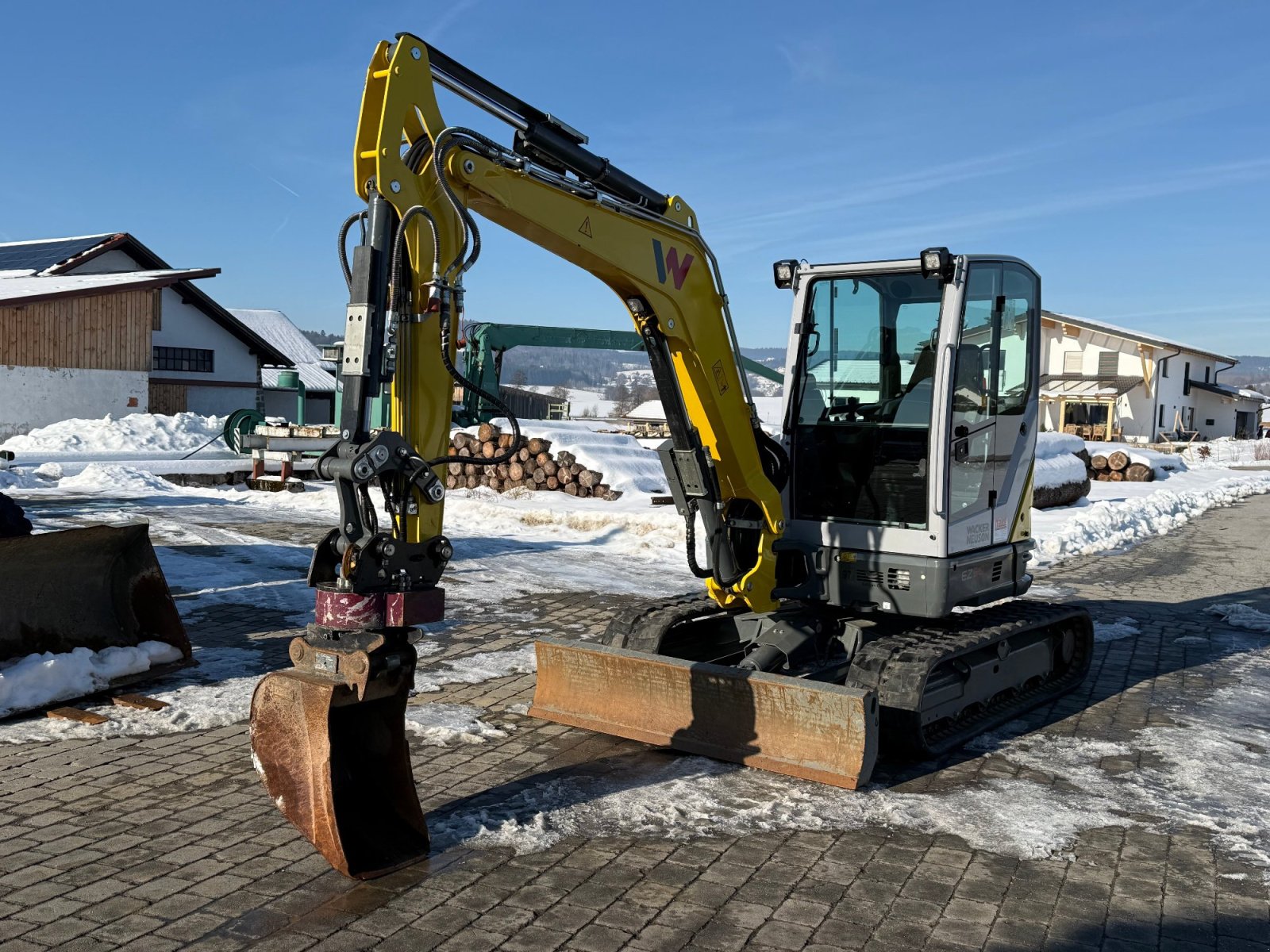 Minibagger типа Wacker Neuson EZ50 mit Holp Derhmotor, Gebrauchtmaschine в Neureichenau (Фотография 2)