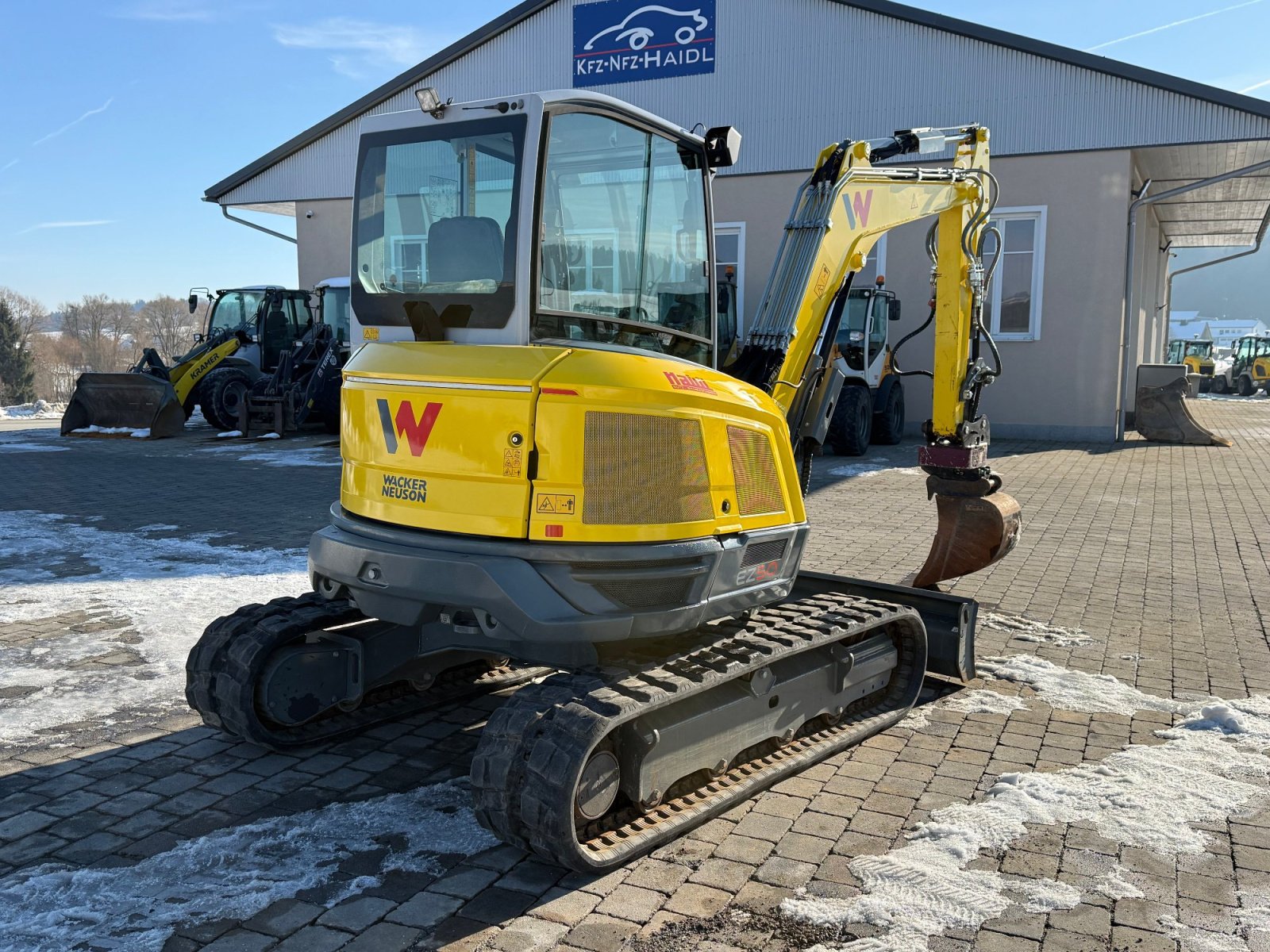 Minibagger типа Wacker Neuson EZ50 mit Holp Derhmotor, Gebrauchtmaschine в Neureichenau (Фотография 5)