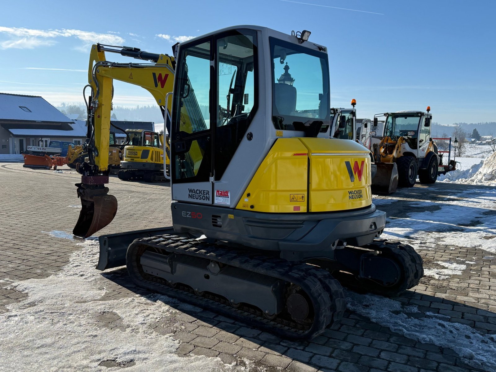 Minibagger типа Wacker Neuson EZ50 mit Holp Derhmotor, Gebrauchtmaschine в Neureichenau (Фотография 8)