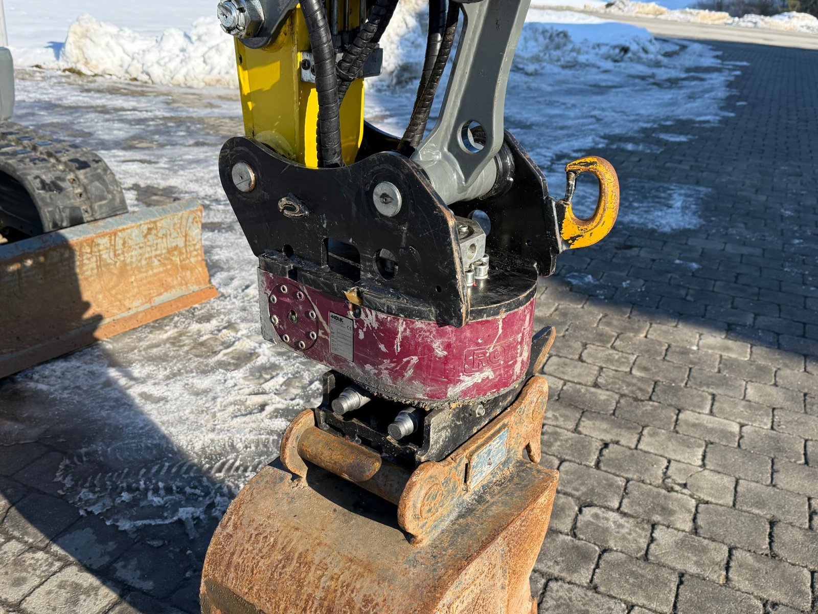 Minibagger типа Wacker Neuson EZ50 mit Holp Derhmotor, Gebrauchtmaschine в Neureichenau (Фотография 9)