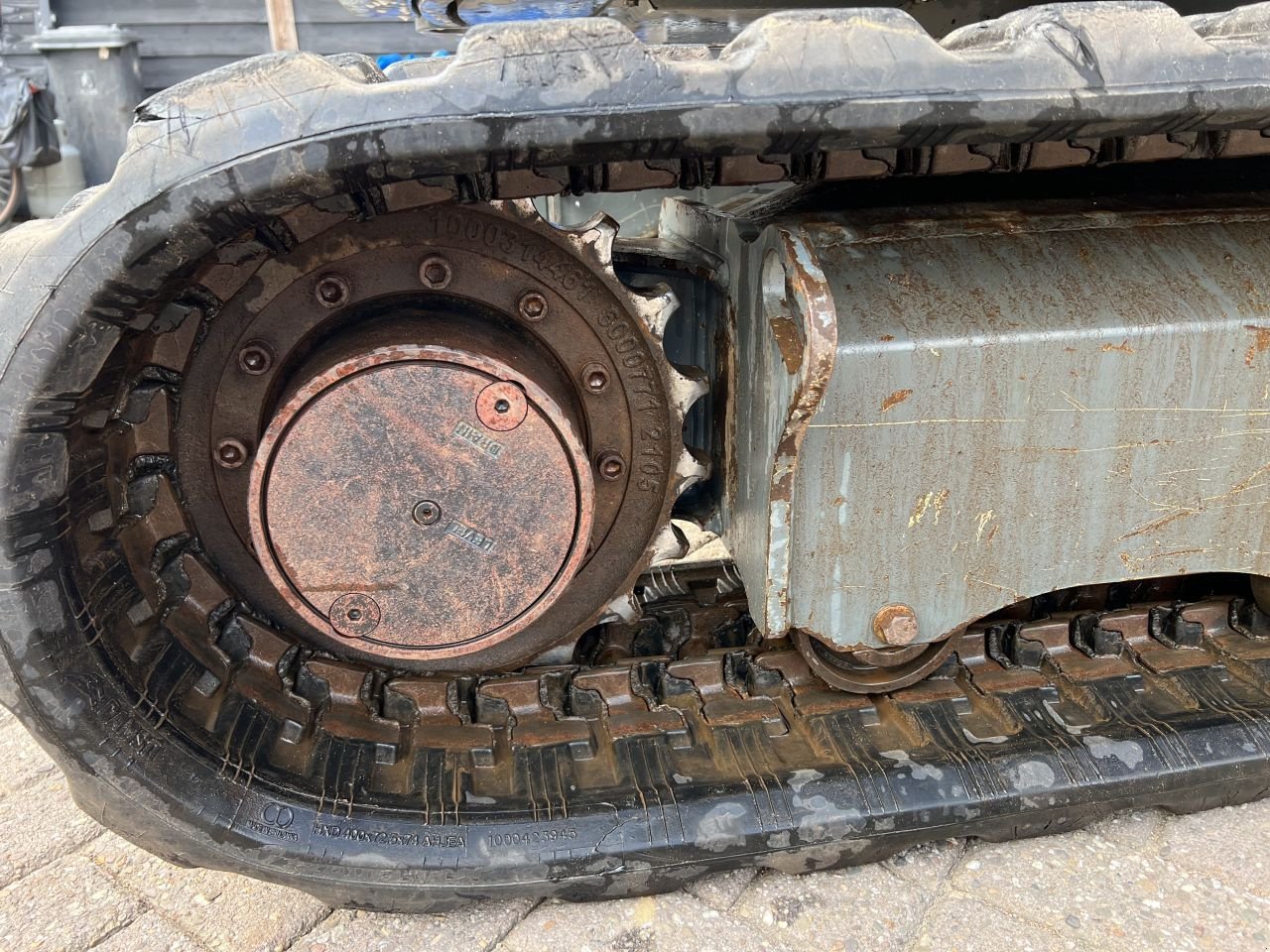 Minibagger del tipo Wacker Neuson EZ50, Gebrauchtmaschine en Putten (Imagen 9)