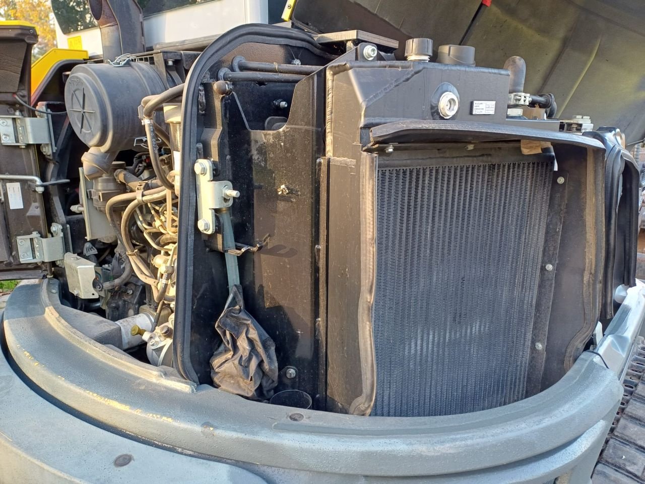 Minibagger Türe ait Wacker Neuson EZ50, Gebrauchtmaschine içinde Terschuur (resim 10)