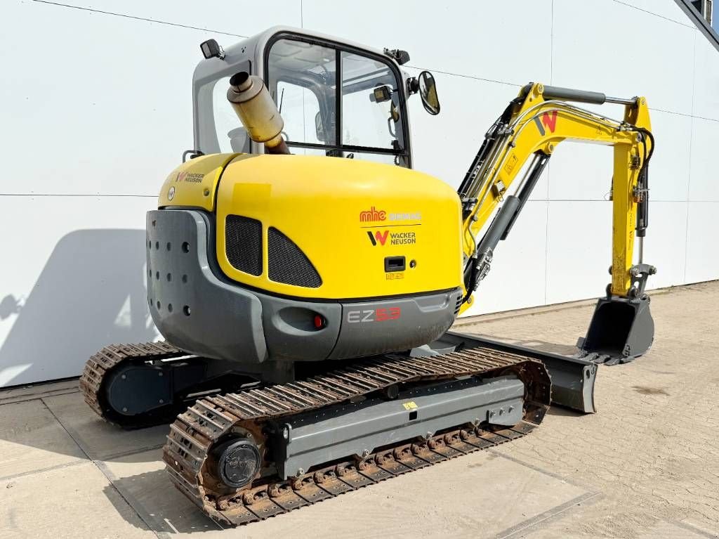 Minibagger typu Wacker Neuson EZ53 Zero Tail - Load Indicator / Closed Cab / AC, Gebrauchtmaschine v Veldhoven (Obrázek 5)