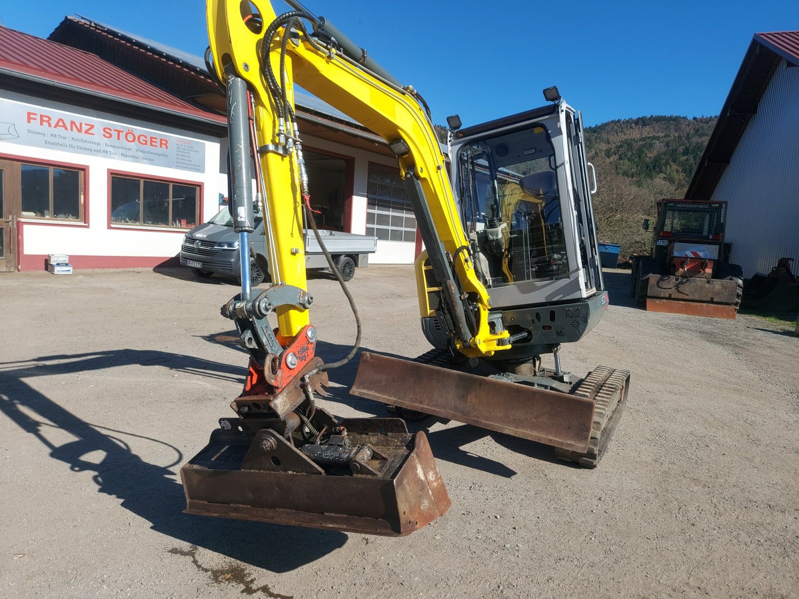 Minibagger a típus Wacker Neuson Minibagger EZ 38 VDS, Gebrauchtmaschine ekkor: Haselbach (Kép 1)