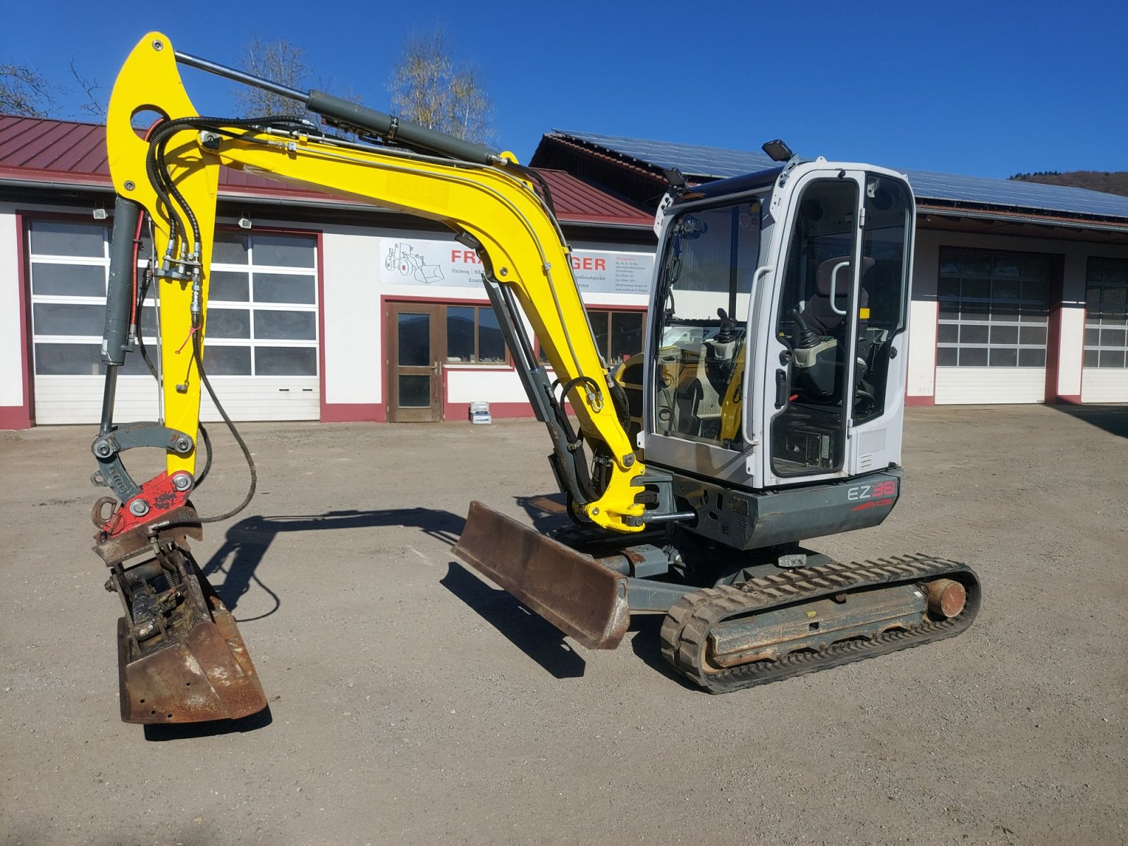 Minibagger a típus Wacker Neuson Minibagger EZ 38 VDS, Gebrauchtmaschine ekkor: Haselbach (Kép 4)