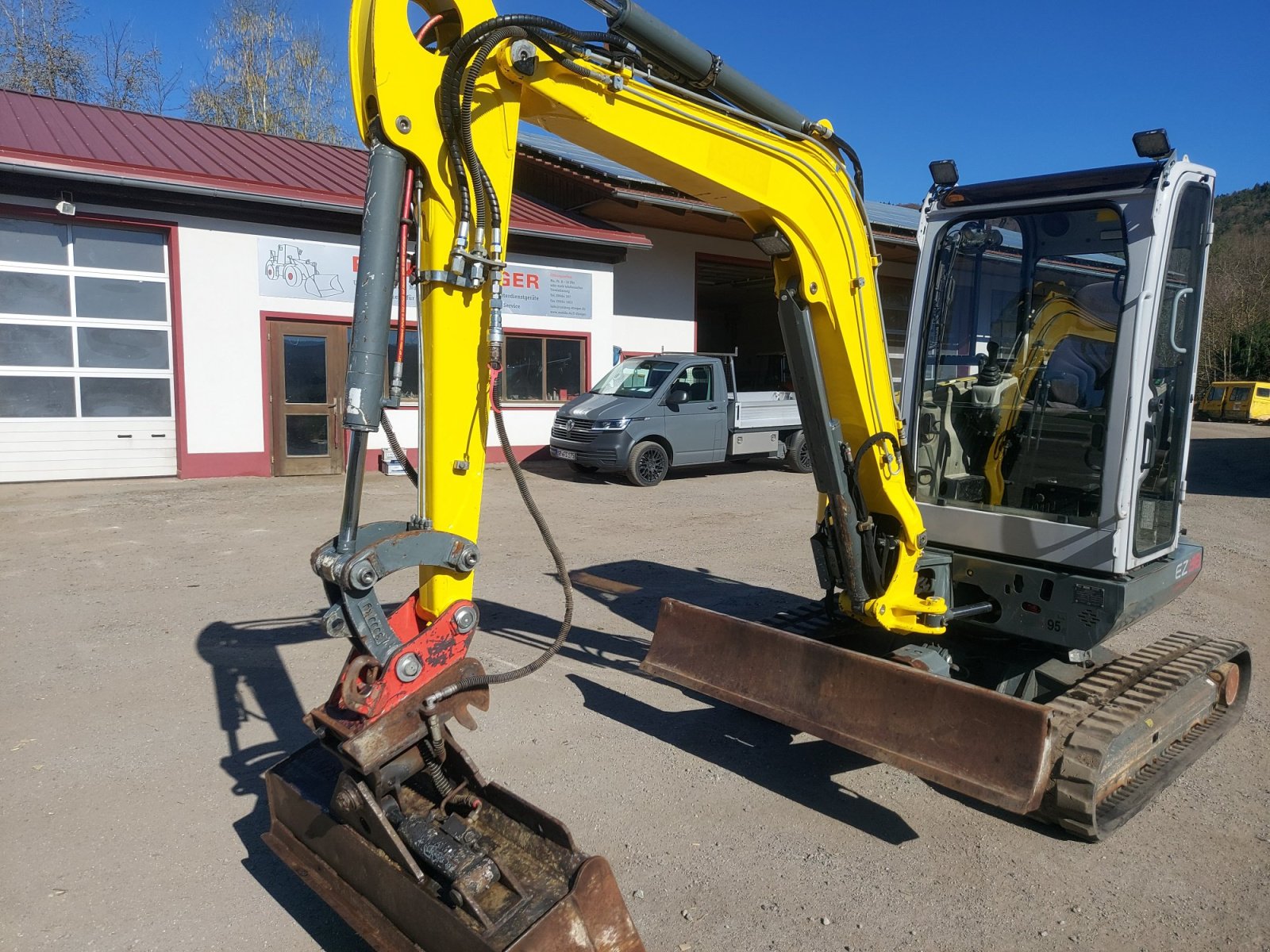 Minibagger a típus Wacker Neuson Minibagger EZ 38 VDS, Gebrauchtmaschine ekkor: Haselbach (Kép 7)