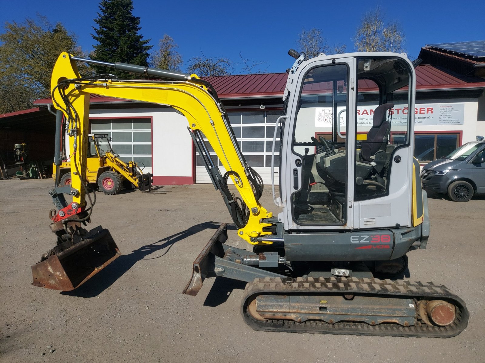 Minibagger a típus Wacker Neuson Minibagger EZ 38 VDS, Gebrauchtmaschine ekkor: Haselbach (Kép 13)