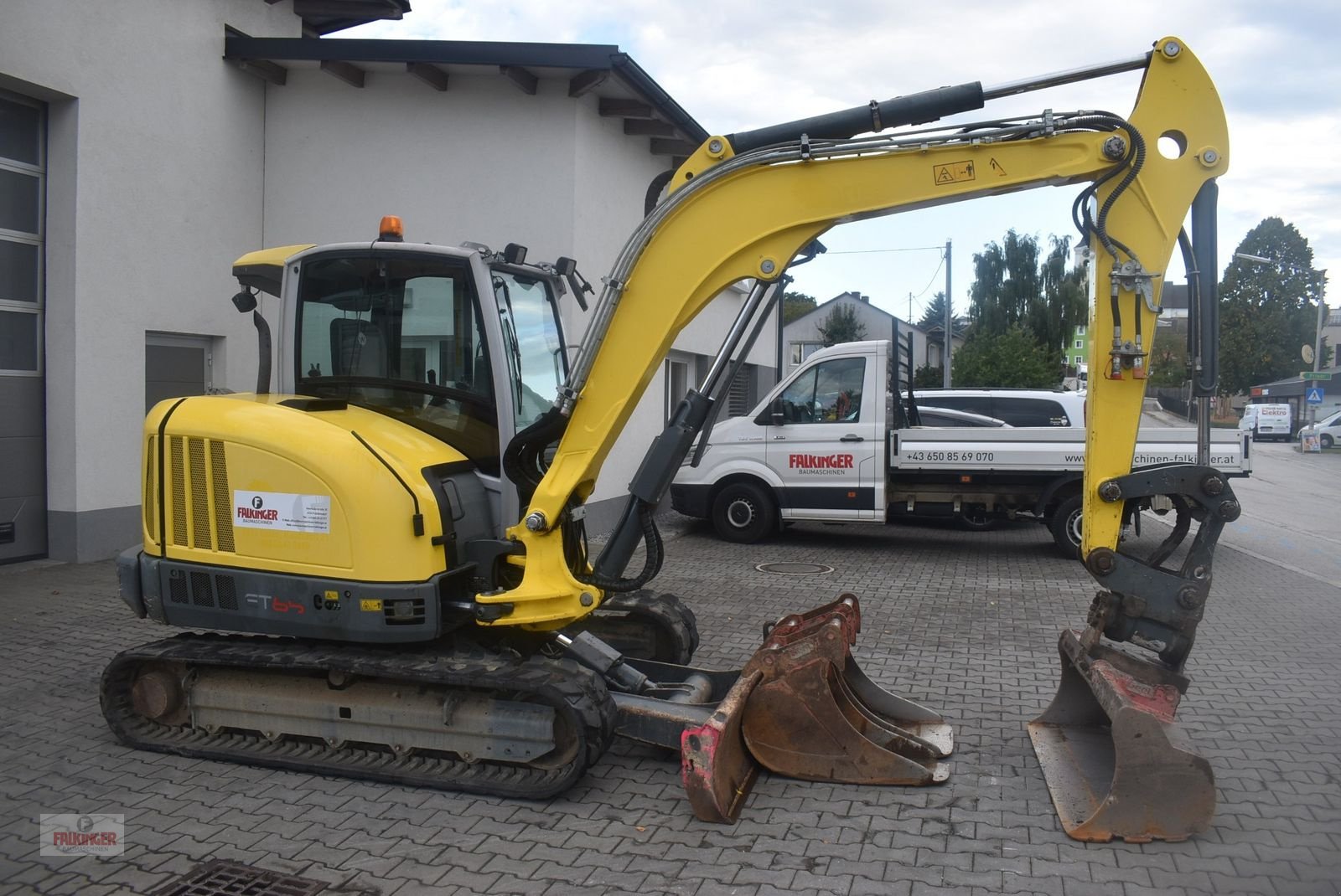 Minibagger Türe ait Wacker Neuson Neuson ET65 mit Powertilt, Gebrauchtmaschine içinde Putzleinsdorf (resim 2)