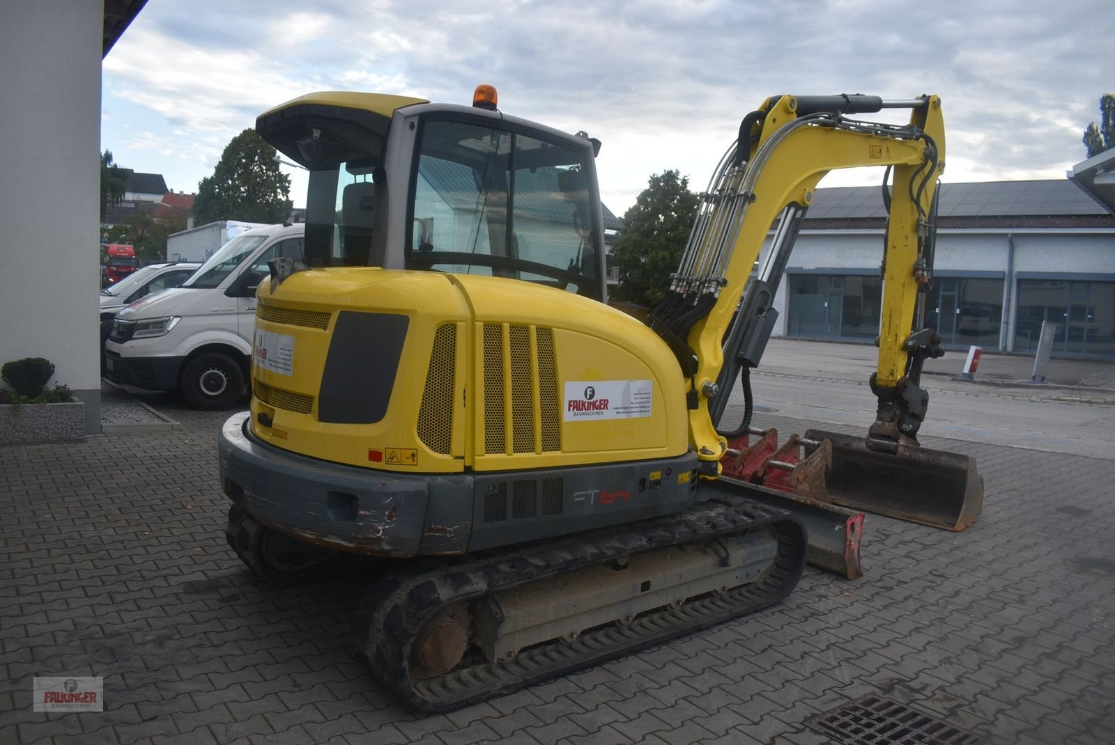 Minibagger Türe ait Wacker Neuson Neuson ET65 mit Powertilt, Gebrauchtmaschine içinde Putzleinsdorf (resim 4)