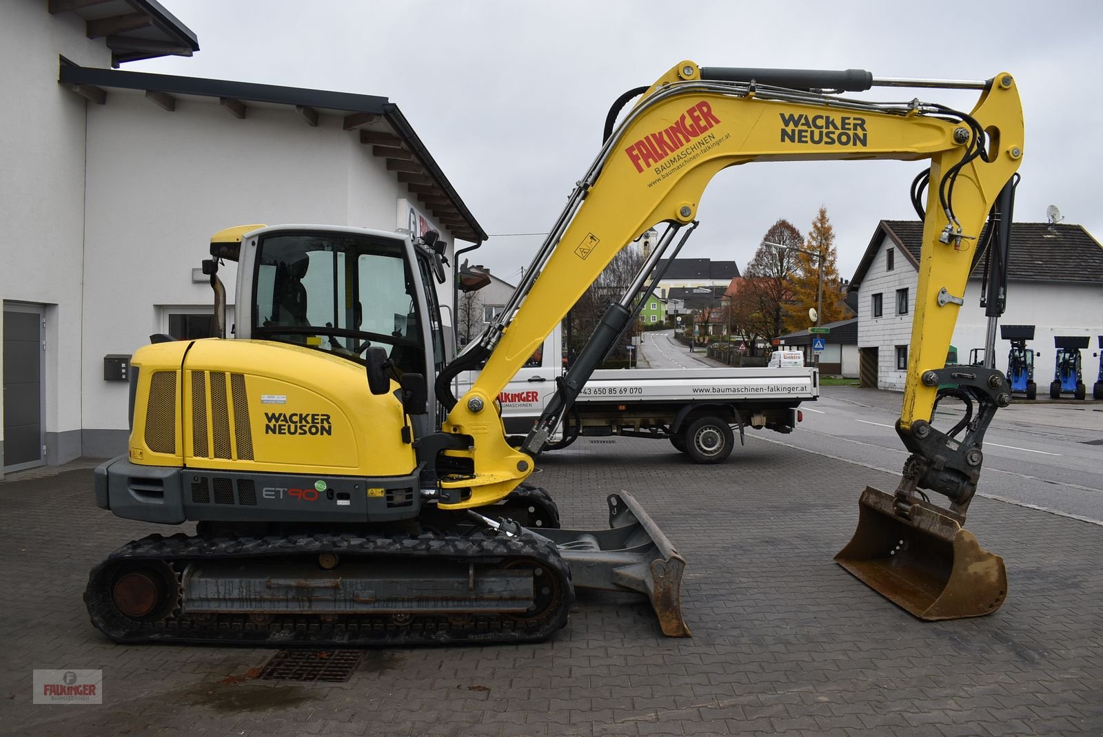 Minibagger del tipo Wacker Neuson Neuson ET90 mit Powertilt, Gebrauchtmaschine en Putzleinsdorf (Imagen 2)