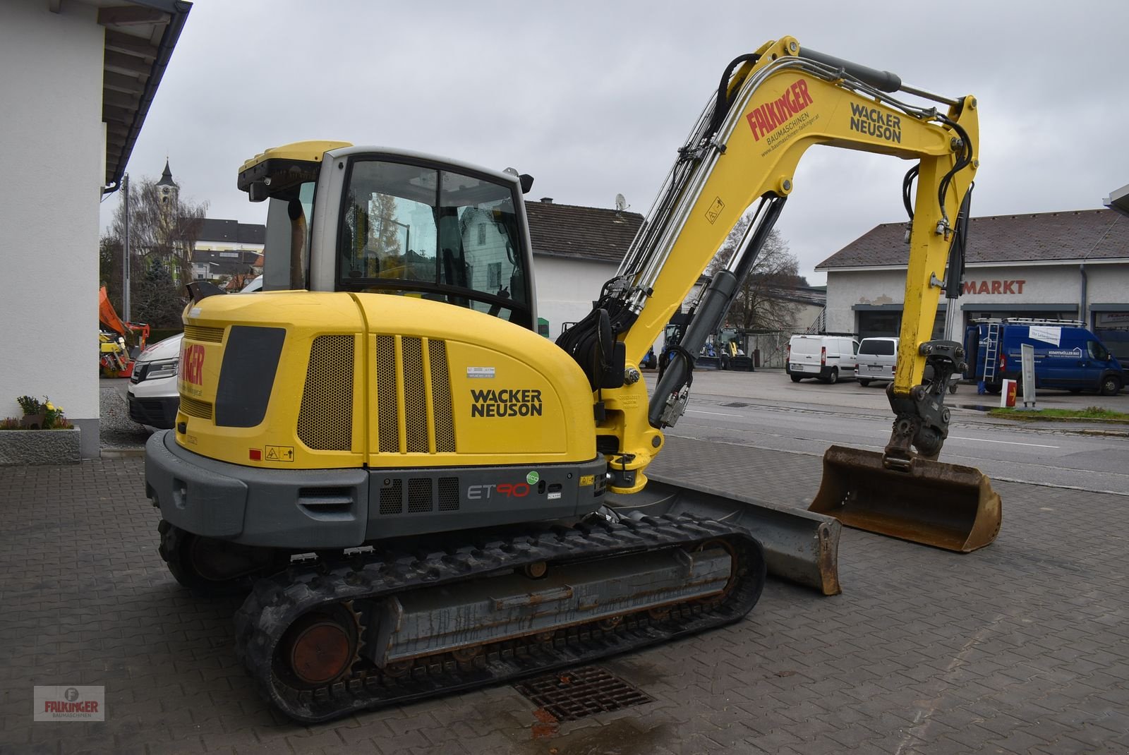 Minibagger des Typs Wacker Neuson Neuson ET90 mit Powertilt, Gebrauchtmaschine in Putzleinsdorf (Bild 4)