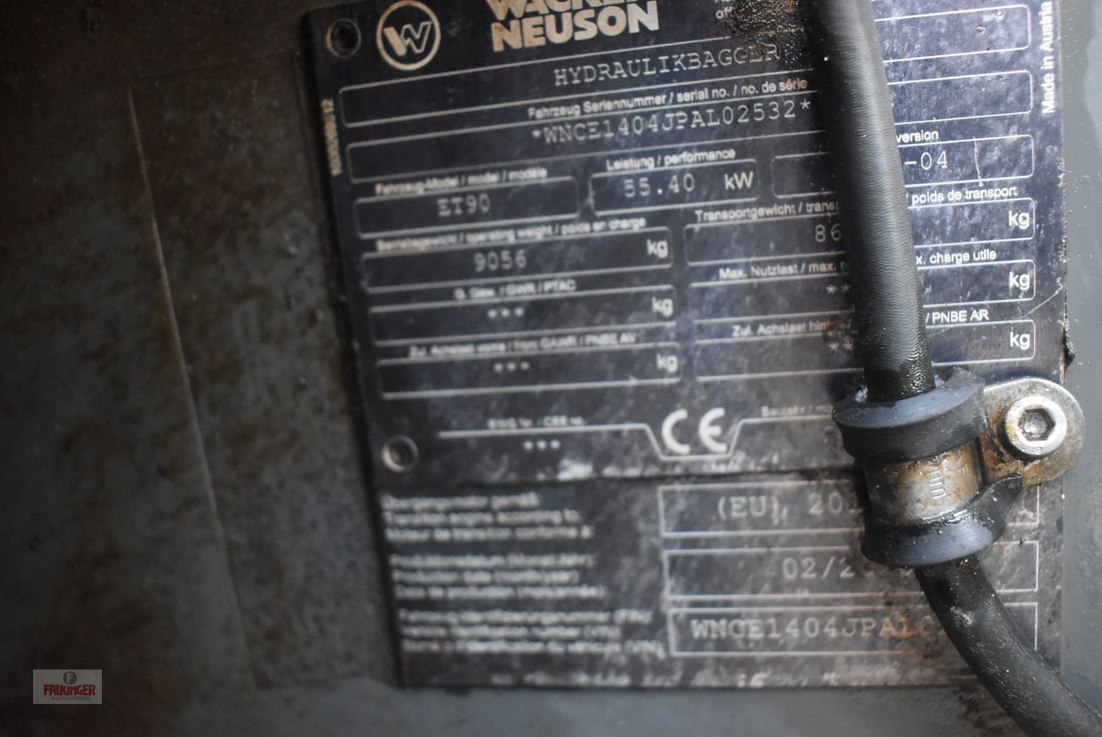 Minibagger des Typs Wacker Neuson Neuson ET90 mit Powertilt, Gebrauchtmaschine in Putzleinsdorf (Bild 13)
