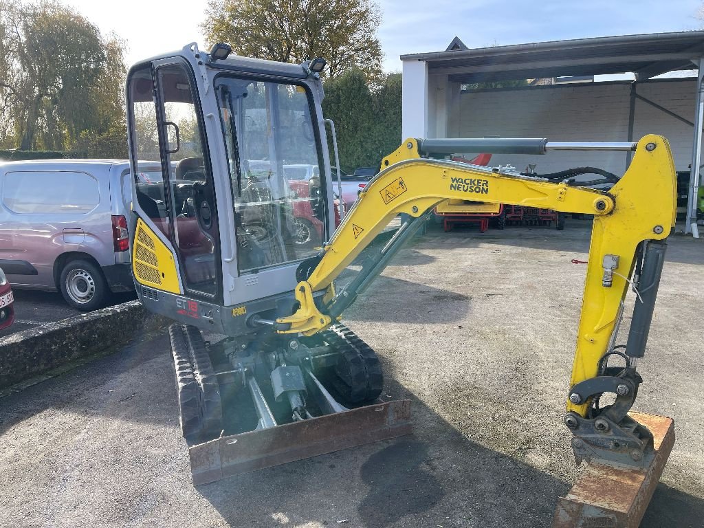 Minibagger του τύπου Wacker Neuson Wacker neuson et 18VDS, Gebrauchtmaschine σε Noerdange (Φωτογραφία 2)