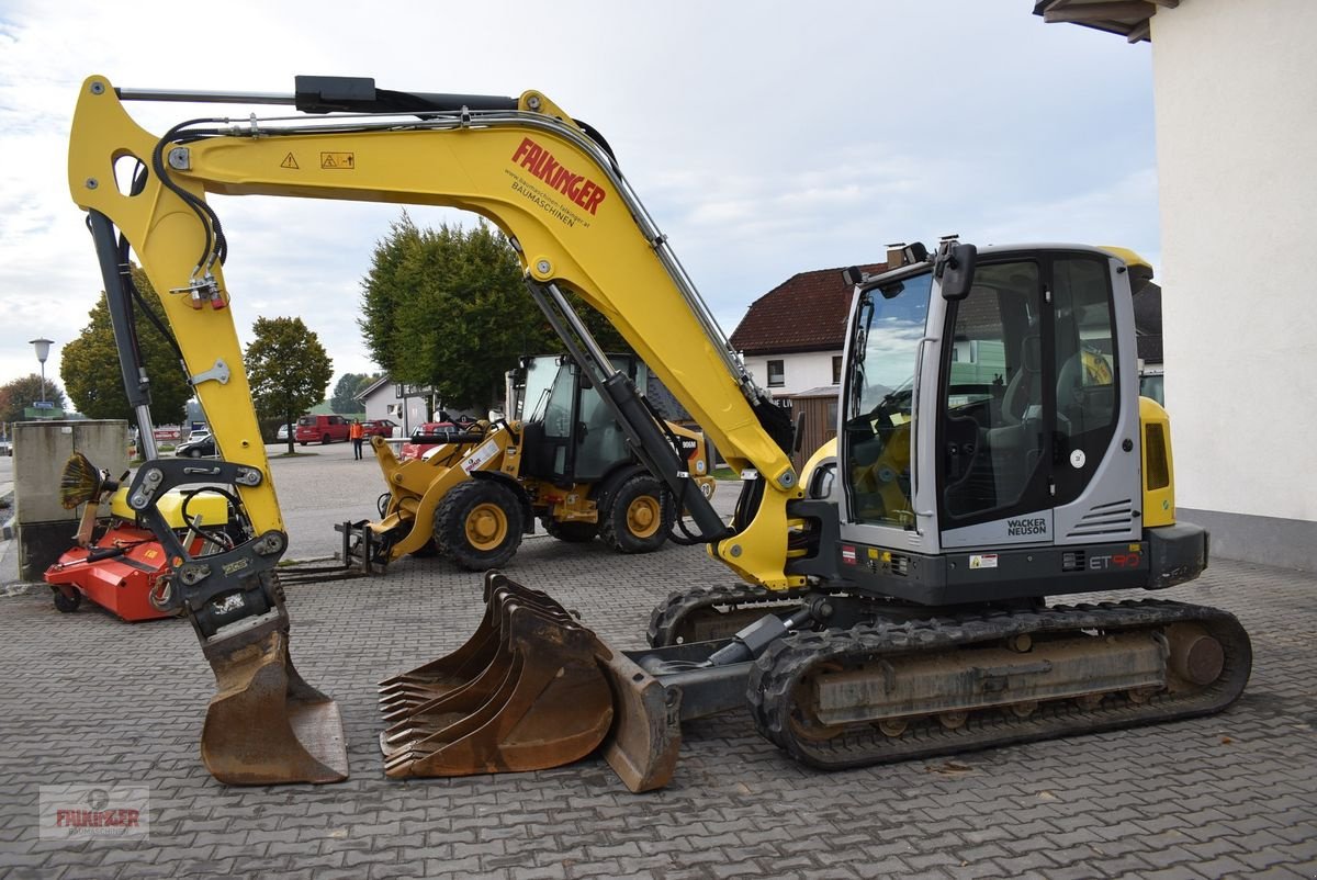 Minibagger типа Wacker Neuson ET90 mit Powertilt, Gebrauchtmaschine в Putzleinsdorf (Фотография 1)