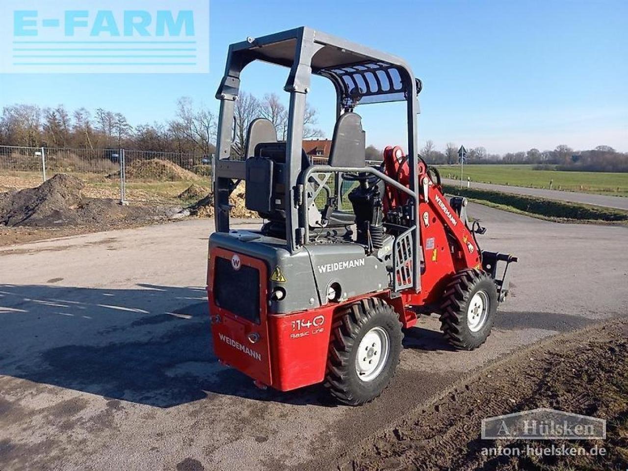 Minibagger типа Weidemann  1140 basic, Gebrauchtmaschine в ROSENDAHL (Фотография 5)